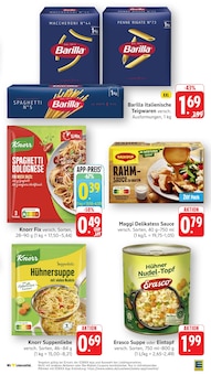 Barilla im aktuellen EDEKA Prospekt (Wiesbaden) Barilla im EDEKA Prospekt "Aktuelle Angebote" mit 44 Seiten (Wiesbaden)