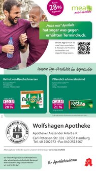 Aktueller mea - meine apotheke Prospekt "Unsere September-Angebote" für Hamburg Aktueller mea - meine apotheke Prospekt für Hamburg mit Seiten