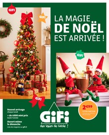 Promo Noël dans le catalogue Gifi du moment à la page 1