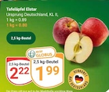 Aktuelles Tafeläpfel Elstar Angebot bei GLOBUS in Duisburg ab 1,99 €