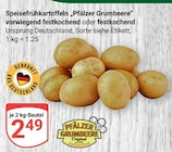 Speisefrühkartoffeln im Angebot bei GLOBUS in Salzgitter Speisefrühkartoffeln Angebote von Pfälzer Grumbeere bei GLOBUS Salzgitter für 2,49 €