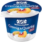 Cremig & Quarkig Pfirsich Maracuja von Weihenstephan im aktuellen REWE Prospekt für 1,69 €
