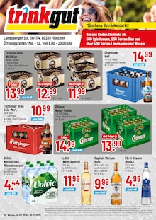Aktueller Trinkgut Prospekt "Münchens Getränkemarkt!" Seite 1 von 4 Seiten für München