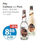 Cachaca Angebote von Pitu bei V-Markt Augsburg für 8,88 €