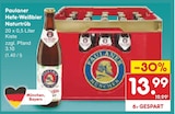 Hefe-Weißbier Naturtrüb im Netto Marken-Discount Prospekt Hefe-Weißbier Naturtrüb von Paulaner im aktuellen Netto Marken-Discount Prospekt für 13,99 €
