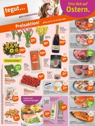 Fleisch Angebot im aktuellen tegut Prospekt auf Seite 1