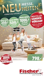 Couch im Polstermöbel Fischer Prospekt in Kirchheim Aktueller Polstermöbel Fischer Prospekt mit Couch, "MESSENEUHEITEN", Seite 1