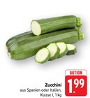 Zucchini aus Spanien bei EDEKA im Klingenmünster Prospekt für 1,99 €