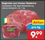 Bugbraten vom Irischen Weiderind Angebote bei Netto Marken-Discount Norderstedt für 9,99 €