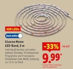 LED-Band von Livarno Home im aktuellen Lidl Prospekt für 9,99 €