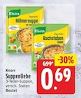Hühnersuppe von Knorr für 0,69 € bei EDEKA im Angebot Hühnersuppe von Knorr im aktuellen EDEKA Prospekt