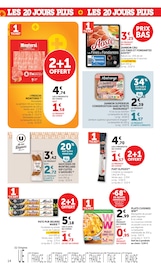 Promos Jambon Cru dans le catalogue "LES 20 JOURS PLUS" de Hyper U Jambon Cru en promo dans le catalogue Hyper U à la page 14