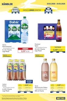 Volvic im METRO Prospekt "Wochenengebote Haendler + Monats Mix" mit 28 Seiten (Böblingen)
