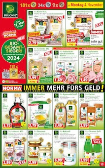 Saft im Norma Prospekt "Mehr fürs Geld" mit 18 Seiten (Magdeburg)