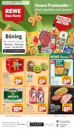 Bier im REWE Prospekt in Werl Aktueller REWE Prospekt mit Bier, "Dein Markt", Seite 1