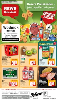 Aktueller REWE Bestwig Prospekt "Dein Markt" mit 35 Seiten