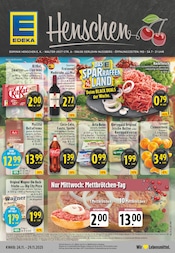 Cola im EDEKA Prospekt in Iserlohn Aktueller EDEKA Prospekt mit Cola, "Aktuelle Angebote", Seite 1