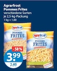 Pommes Frites von Agrarfrost im aktuellen V-Markt Prospekt für 3,99 €