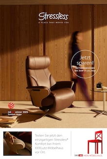 XXXLutz Möbelhäuser Prospekt Stressless mit 8 Seiten