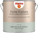 Feine Farben Wandfarbe im Angebot bei Globus-Baumarkt in Göttingen Feine Farben Wandfarbe Angebote von Alpina bei Globus-Baumarkt Göttingen für 35,99 €