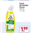 Aktuelles WC-Reiniger Zitrone Angebot bei Rossmann in Berlin ab 1,99 €