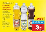 Aktuelles Cola oder Limonaden ohne Zucker Angebot bei Netto Marken-Discount in Offenbach (Main) ab 3,00 €