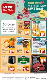 Aktueller REWE Discounter Prospekt in Bedburg-Hau und Umgebung, "Dein Markt" mit 30 Seiten, 05.01.2026 - 10.01.2026