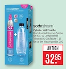 Zylinder mit Flasche im Angebot bei Marktkauf in Maintal Zylinder mit Flasche Angebote von sodastream bei Marktkauf Maintal für 32,95 €