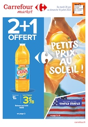 Prospectus Carrefour Market "Petits prix au soleil !", 40 pages, 28/06/2022 - 10/07/2022