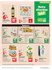 Promos Huile d'olive vierge dans le catalogue "TOUS DANS LE MATCH" de Auchan Hypermarché Huile d'olive vierge en promo dans le catalogue Auchan Hypermarché à la page 25