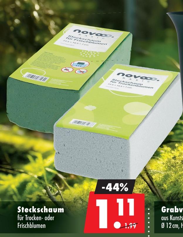 Action Steckschaum Angebot ᐅ Finde den Preis im aktuellen Prospekt
