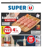 Prospectus Super U à Vaucresson, "Spécial barbecue à prix bas !", 12 pages de promos valables du 23/07/2024 au 28/07/2024