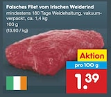 Falsches Filet vom Irischen Weiderind im Angebot bei Netto Marken-Discount in Haltern am See Falsches Filet vom Irischen Weiderind Angebote bei Netto Marken-Discount Haltern am See für 1,39 €