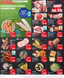 Lachs im Kaufland Prospekt "Aktuelle Angebote" mit 34 Seiten (Cottbus)