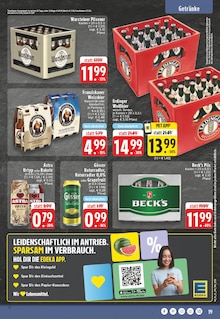 Bier im aktuellen EDEKA Prospekt (Alsdorf) Bier im EDEKA Prospekt "Aktuelle Angebote" mit 26 Seiten (Alsdorf)