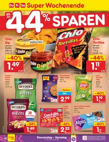 Chips im Netto Marken-Discount Prospekt "Aktuelle Angebote" mit 75 Seiten (Jena)