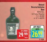 Reserva Exclusiva Rum Angebote von Botucal bei Marktkauf Schwabach für 26,99 €