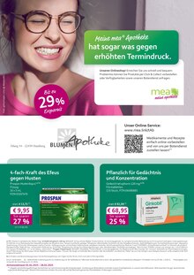 Aktueller mea - meine apotheke Prospekt "Unsere Februar-Angebote" Seite 1 von 4 Seiten für Hamburg