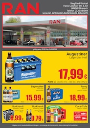 Tankstellen Prospekt von RAN in Eberhardzell Aktueller RAN Tankstellen Prospekt für Eberhardzell: RAN mit 2} Seiten, 01.08.2026 - 15.08.2026
