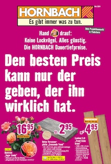 Hornbach Prospekt Den besten Preis kann nur der geben, der ihn wirklich hat. mit  Seiten in Paderborn und Umgebung