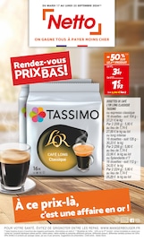 Tassimo Angebote im Prospekt "Rendez-vous PRIX BAS !" von Netto auf Seite 1