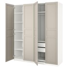 Kleiderschrank weiß/hellbeige 200x60x236 cm von PAX / FLISBERGET für 740,00 € bei IKEA im Angebot Kleiderschrank weiß/hellbeige 200x60x236 cm von PAX / FLISBERGET im aktuellen IKEA Prospekt