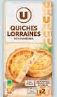 Quiches - U dans le catalogue Super U