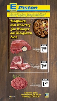 Aktueller EDEKA Prospekt (Karlsbad) EDEKA Prospekt "Aktuelle Angebote" mit Seiten (Karlsbad)