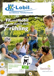 E-Lobil e.K. Prospekt für Bonn: "Fit und mobil durch den Frühling", 6 Seiten, 13.03.2025 - 31.05.2025