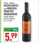 Menzatia Primitivo Negroamaro Angebote von Masso Antico bei Marktkauf Dülmen für 5,99 €