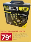 Promo Coffret de Chantier 1350 Vis à 79,00 € dans le catalogue Gedimat à Bouresse