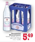 Aktuelle Mineralwasser Angebote bei E center in Mannheim Aktuelles Gerolsteiner Angebot bei E center in Mannheim ab 5,49 €