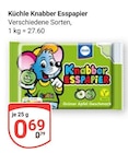 Knabber Esspapier bei GLOBUS im Prospekt "" für 0,69 €