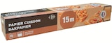 Papier cuisson 15m brun à Supermarchés Match dans Monchecourt Papier cuisson 15m brun à Supermarchés Match dans Monchecourt